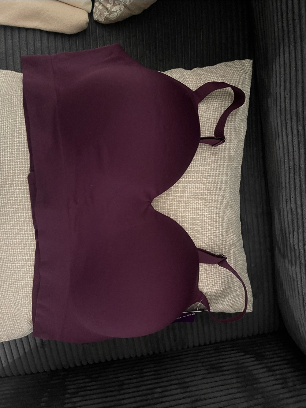 Wireless Smooth Everyday Bra in Deep Plum